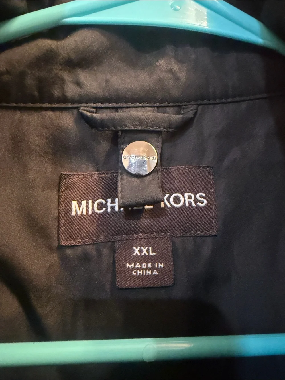 Michael Kors Men’s Navy Lightweight Shirt Jacket